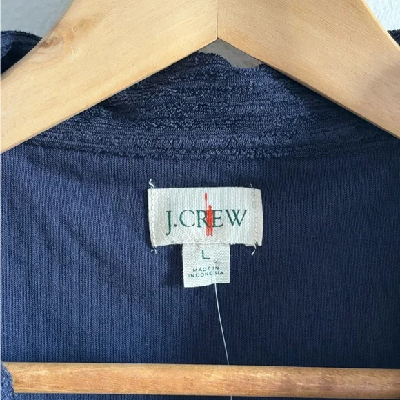 J crew navy corduroy camp collar shirt - Picture 3 of 4